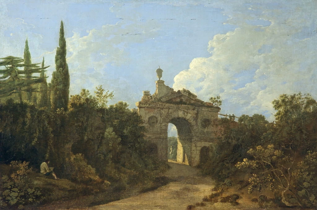 Arco in rovina a Kew Gardens, Surre - Gloucester City Museum and Art Gallery, Gloucestershire